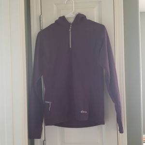 Sherpa Half Zip Hooded Fleece